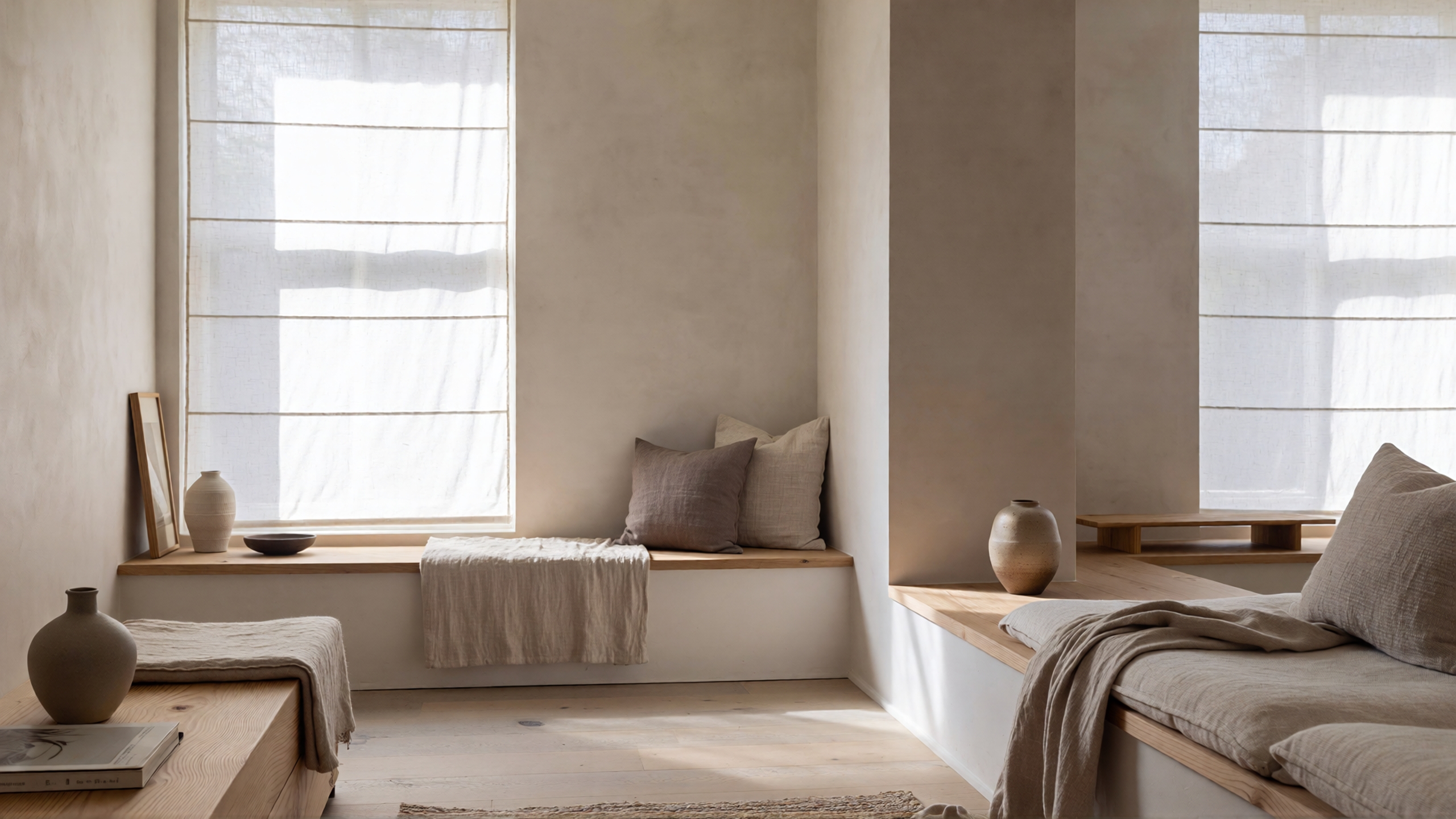 calm minimalist home lifestyle