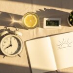 5-Day Circadian Reset featured image with morning clock and wellness items
