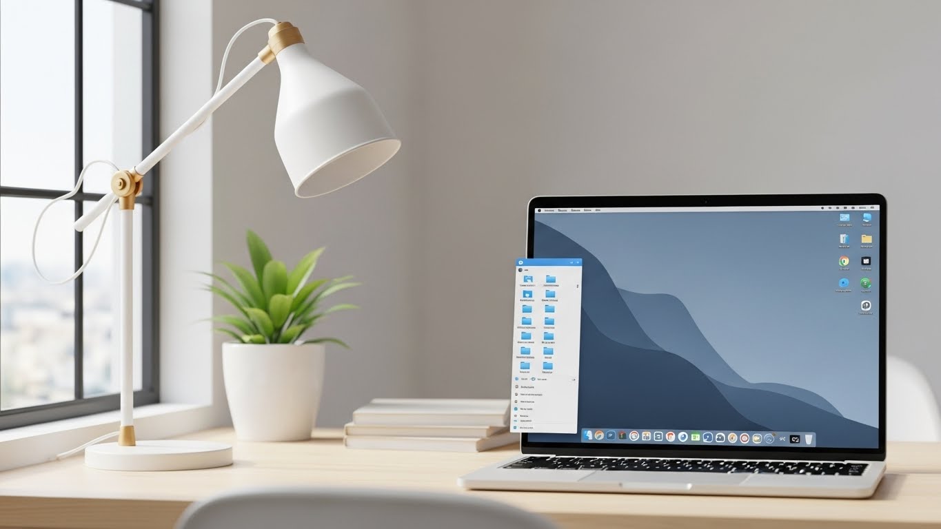 Digital workspace organization for focus and clarity
