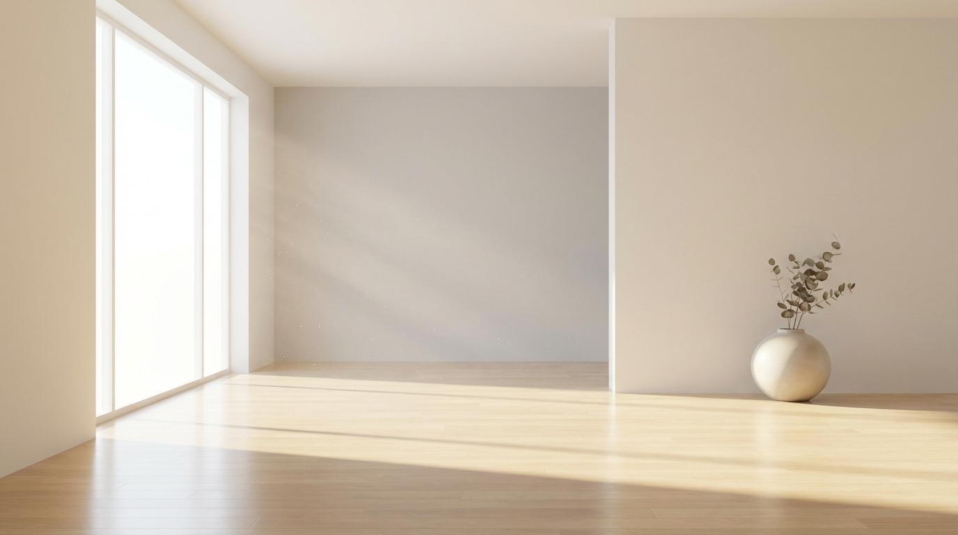 Morning Light Streaming Through Window