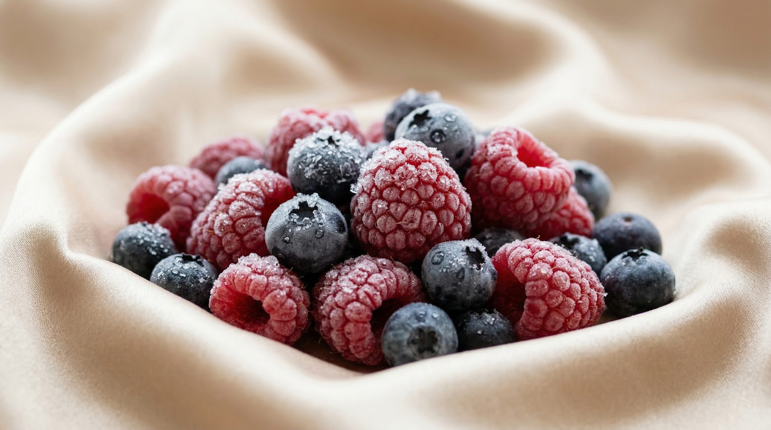 Polyphenol-rich berries like blueberries and raspberries