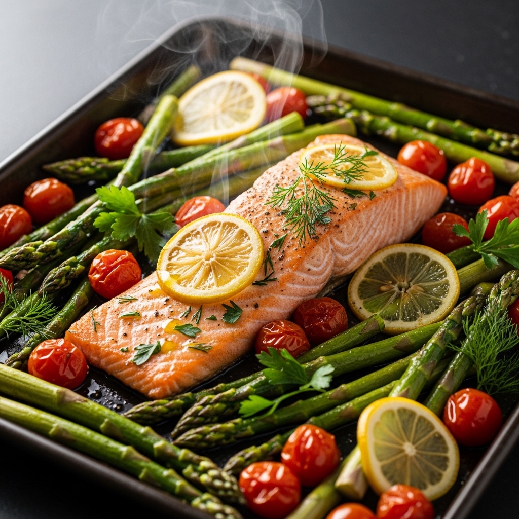 Sheet Pan Salmon