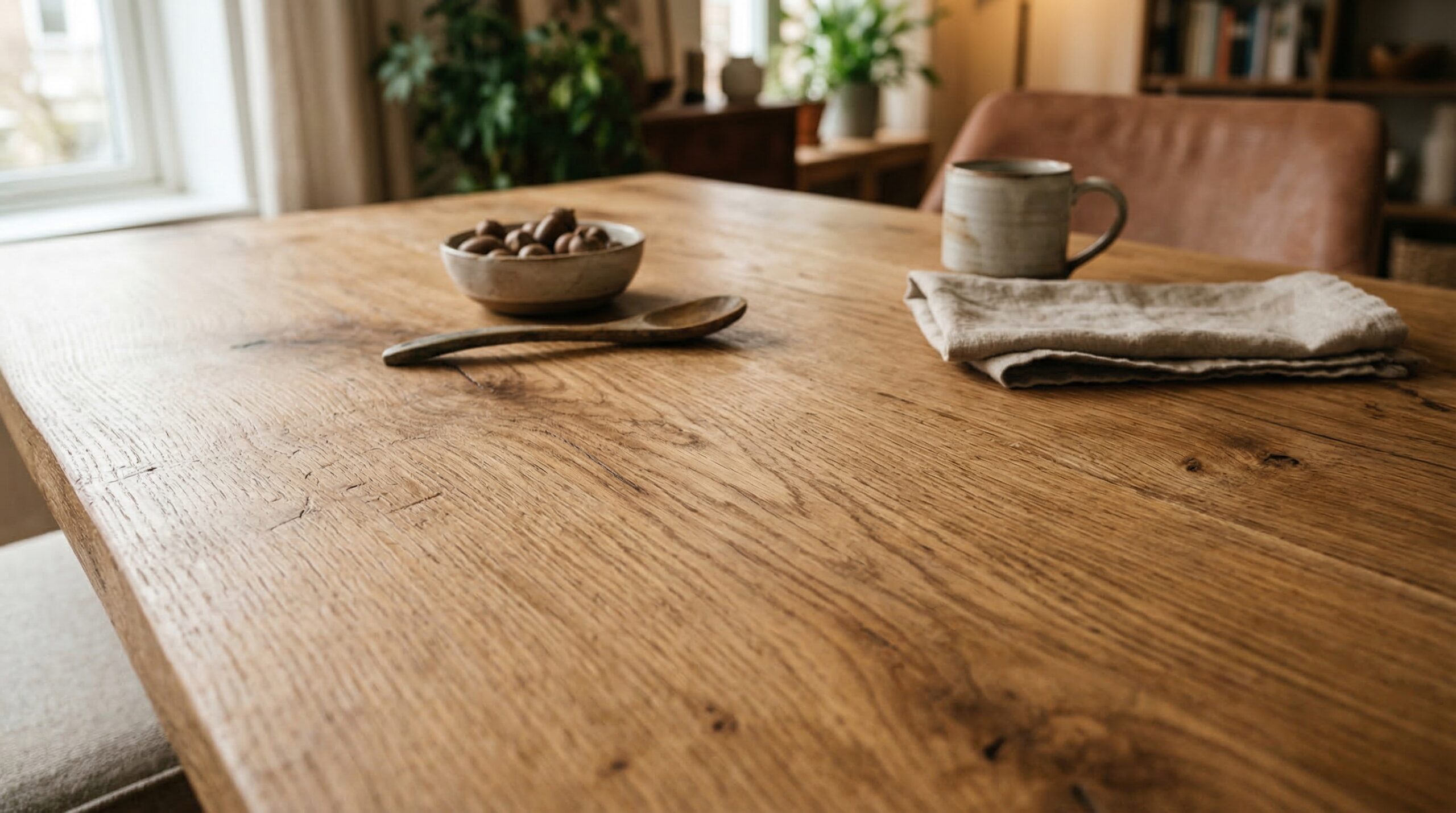 Wooden furniture details